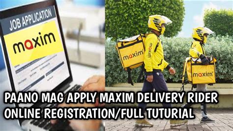 How to be Maxim driver: Bike Rider & Food Delivery (Register & Join).